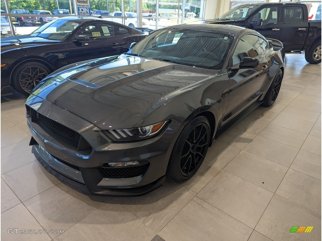 2019 Mustang Shelby GT350 - Magnetic / GT350 Ebony Leather/Miko Suede photo #3