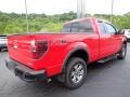 2012 Race Red Ford F150 FX4 SuperCab 4x4  photo #7