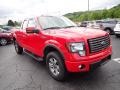 2012 Race Red Ford F150 FX4 SuperCab 4x4  photo #10