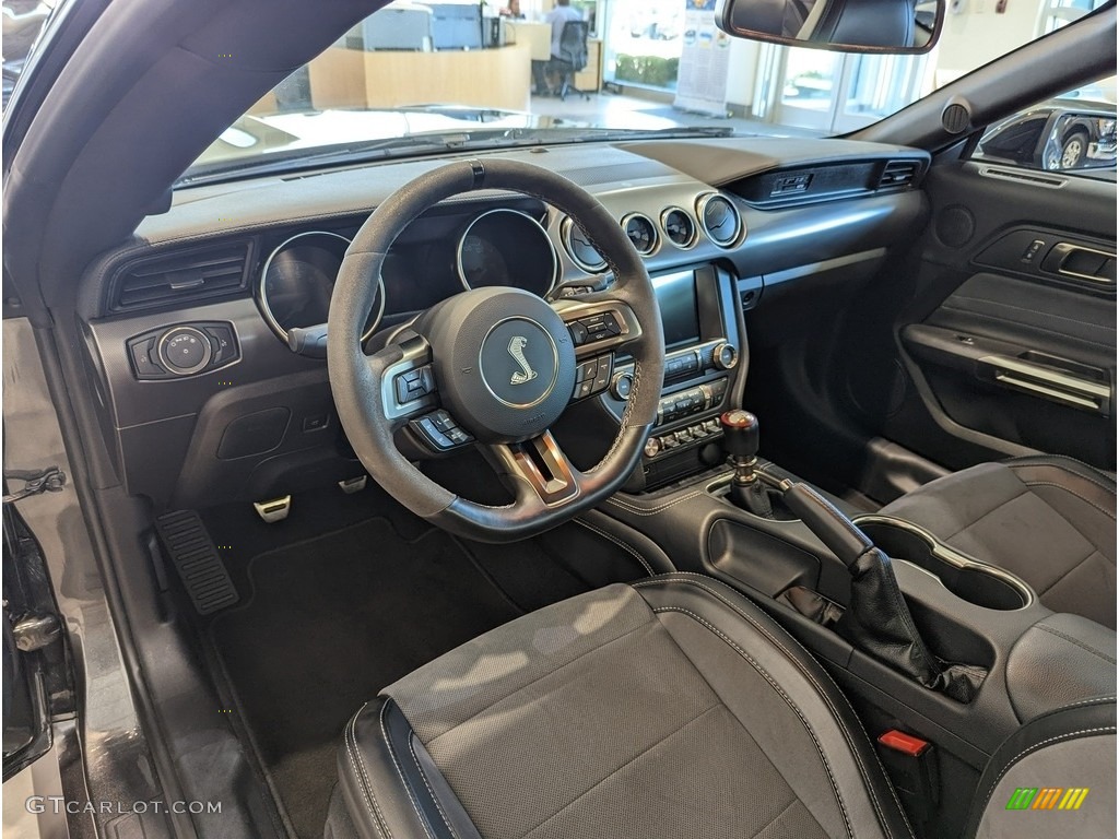 2019 Mustang Shelby GT350 - Magnetic / GT350 Ebony Leather/Miko Suede photo #11