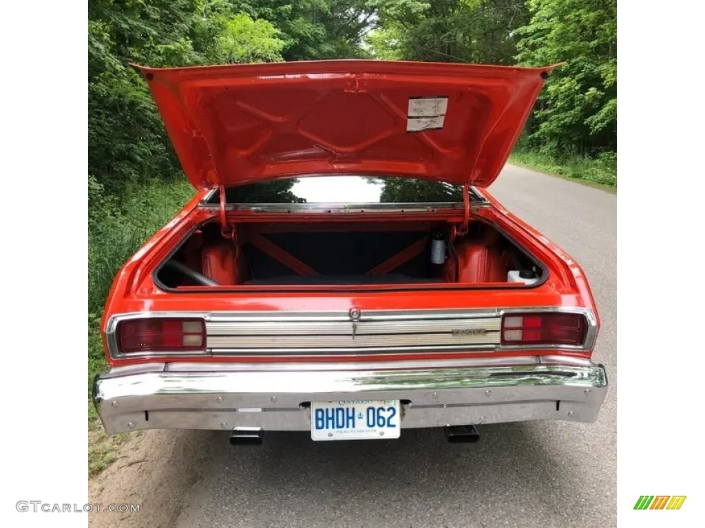 1975 Duster  - Spitfire Orange / Black photo #7