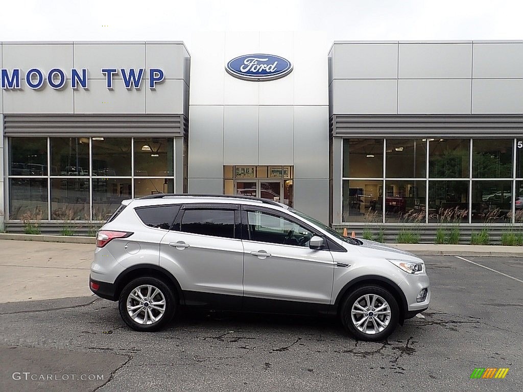 2018 Escape SEL 4WD - Ingot Silver / Charcoal Black photo #1