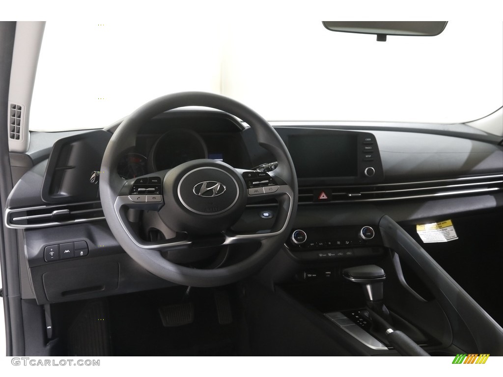 2022 Elantra SEL - Quartz White / Black photo #6