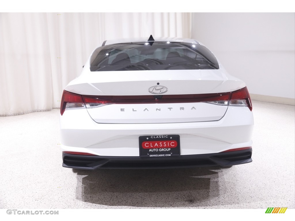 2022 Elantra SEL - Quartz White / Black photo #16