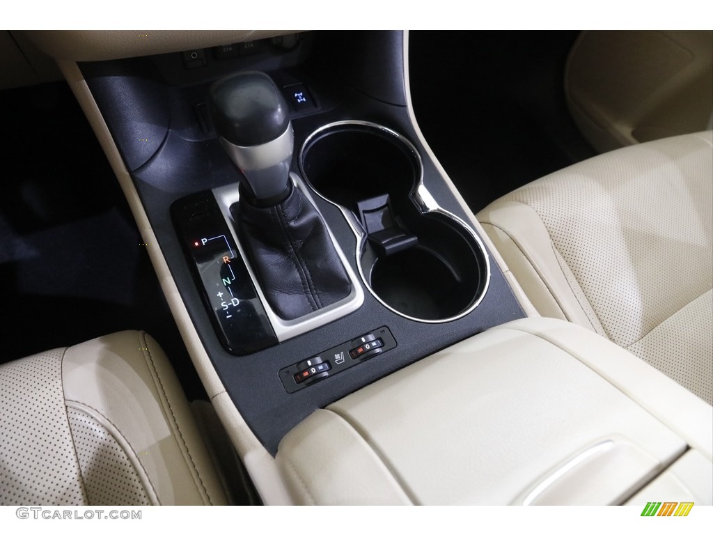 2017 Highlander Limited AWD - Shoreline Blue Pearl / Almond photo #14
