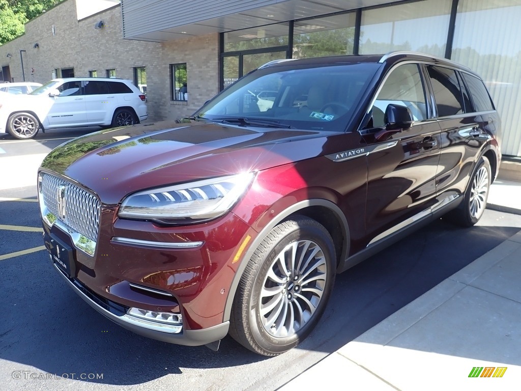2020 Aviator Reserve AWD - Burgundy Velvet / Sandstone photo #1