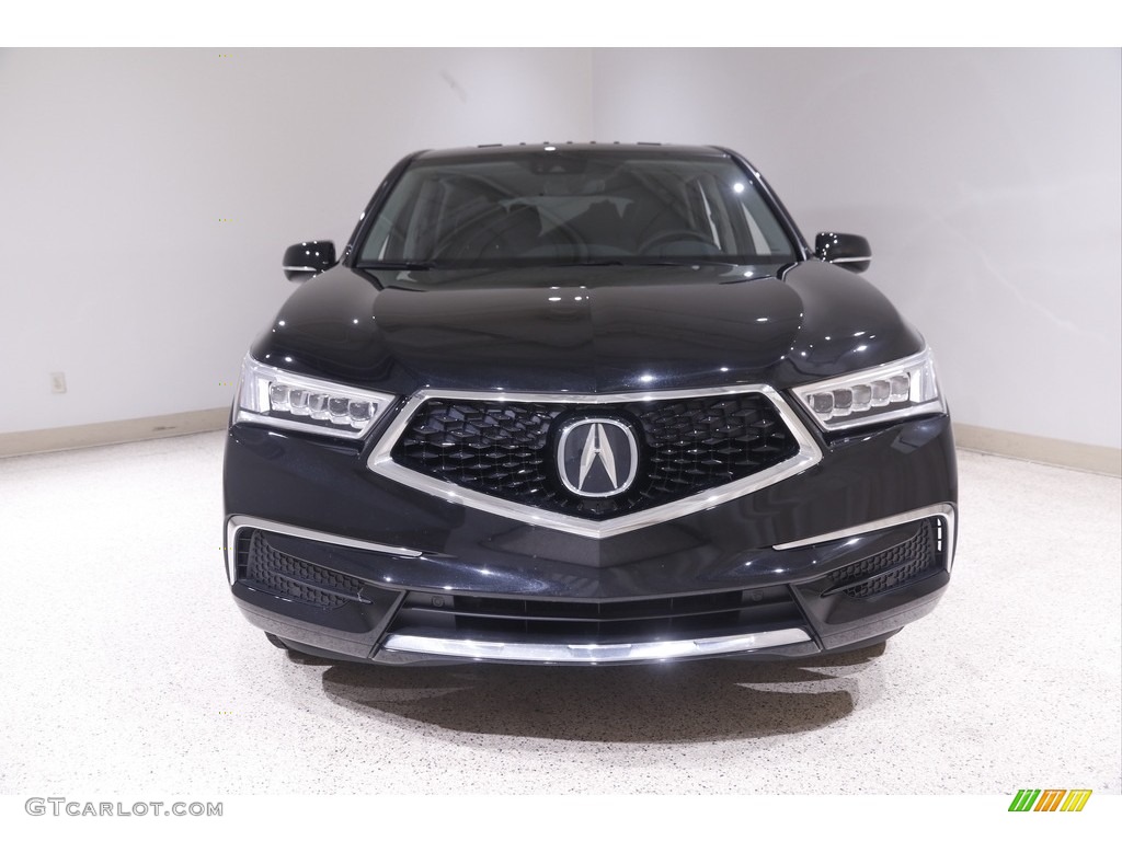 2019 MDX Sport Hybrid SH-AWD - Majestic Black Pearl / Ebony photo #2