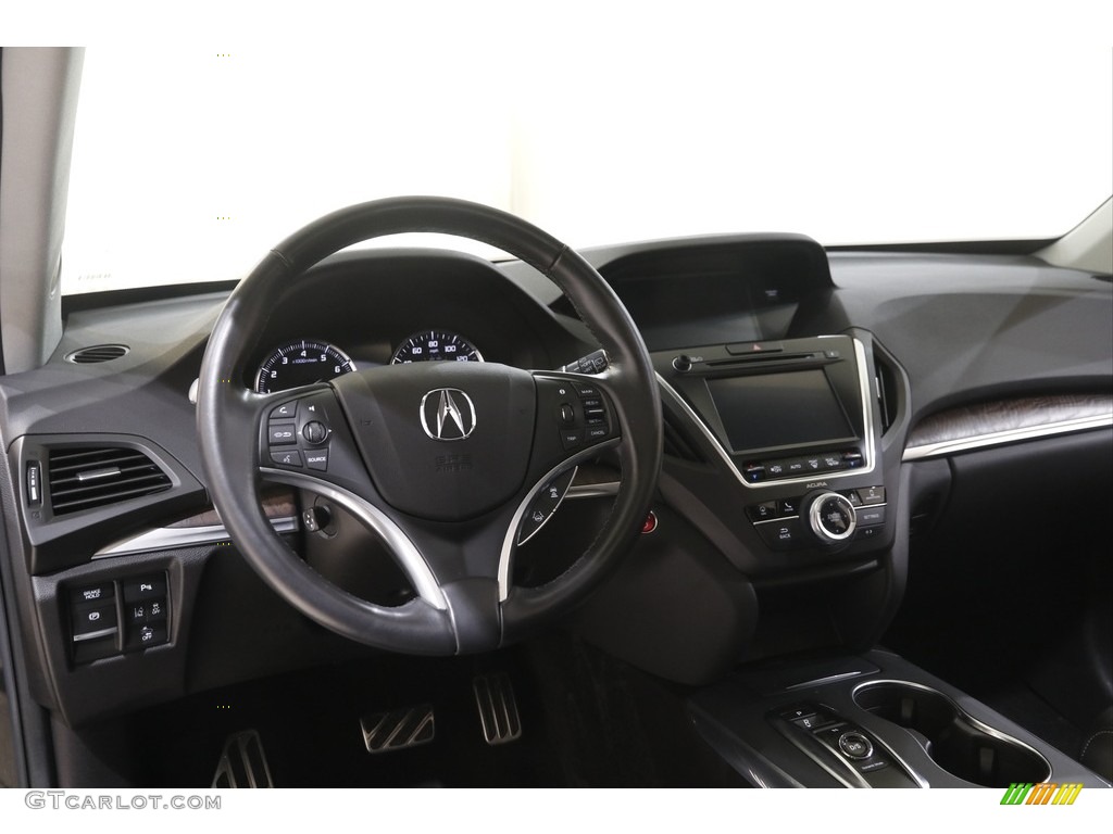 2019 Acura MDX Sport Hybrid SH-AWD Ebony Dashboard Photo #144385651