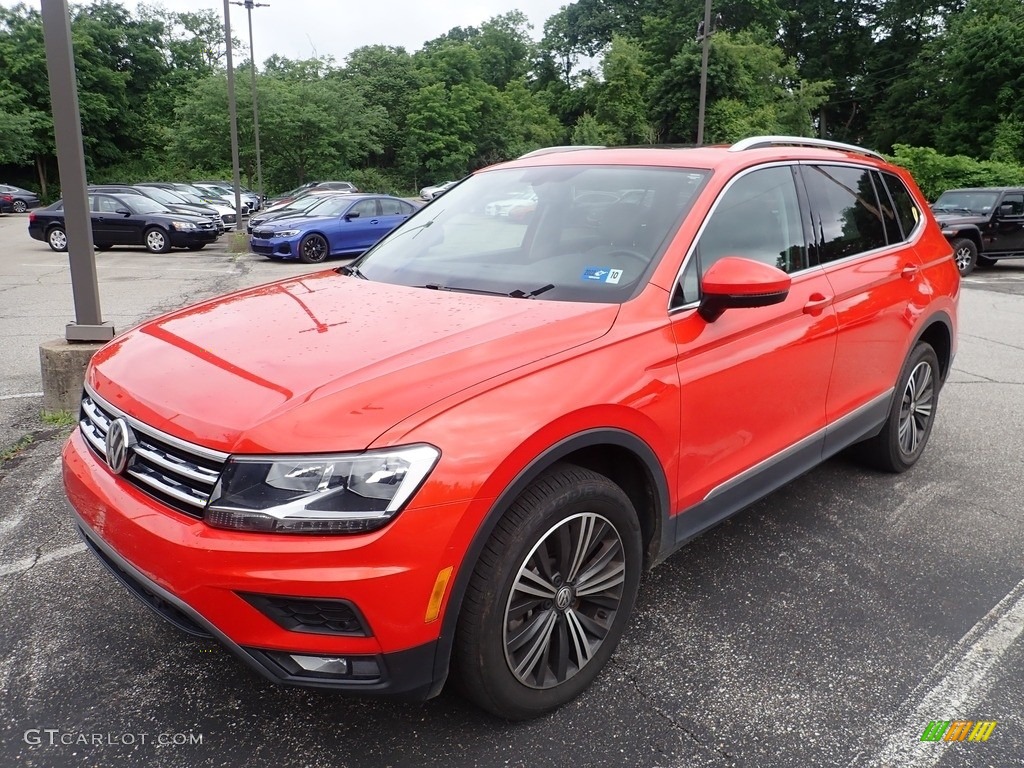 Habanero Orange Metallic 2019 Volkswagen Tiguan SEL 4MOTION Exterior Photo #144385744