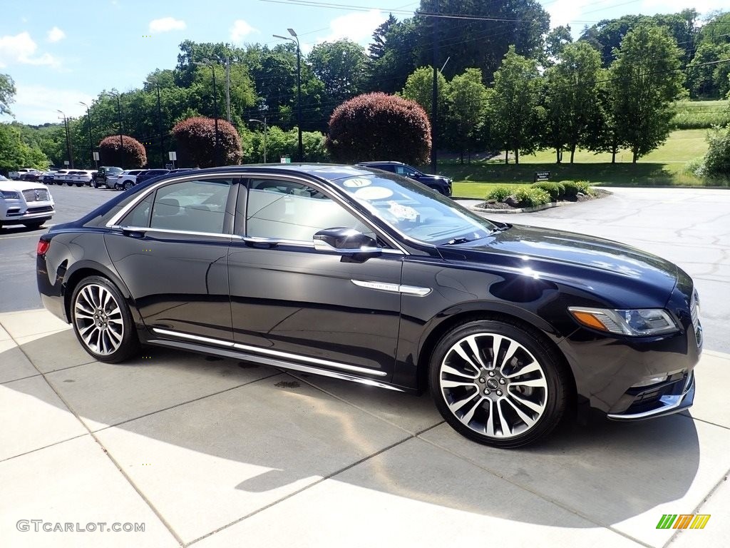 Infinite Black Metallic 2019 Lincoln Continental Select AWD Exterior Photo #144385903