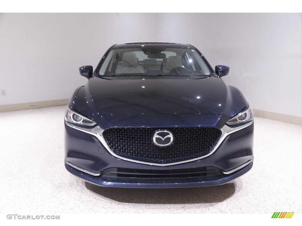 2019 Mazda6 Grand Touring Reserve - Deep Crystal Blue Mica / Parchment photo #2