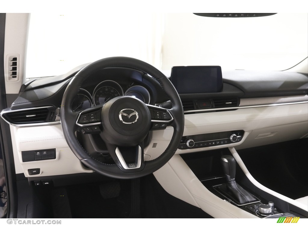 2019 Mazda6 Grand Touring Reserve - Deep Crystal Blue Mica / Parchment photo #6