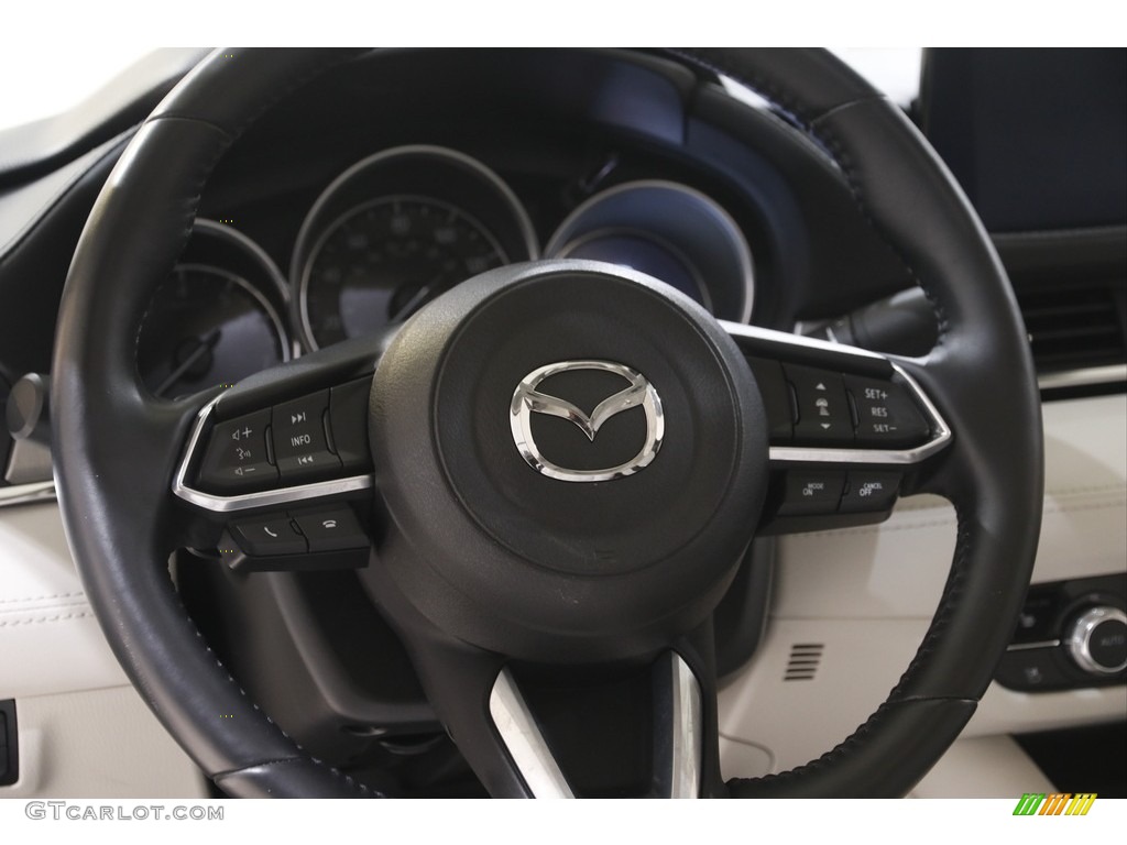 2019 Mazda6 Grand Touring Reserve - Deep Crystal Blue Mica / Parchment photo #7