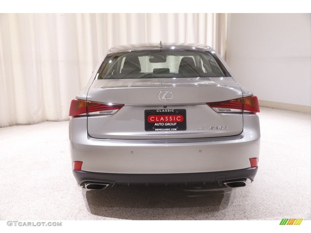 2017 IS 300 AWD - Silver Lining Metallic / Black photo #22