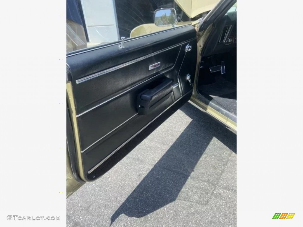 1969 Pontiac GTO Hardtop Black Door Panel Photo #144387628