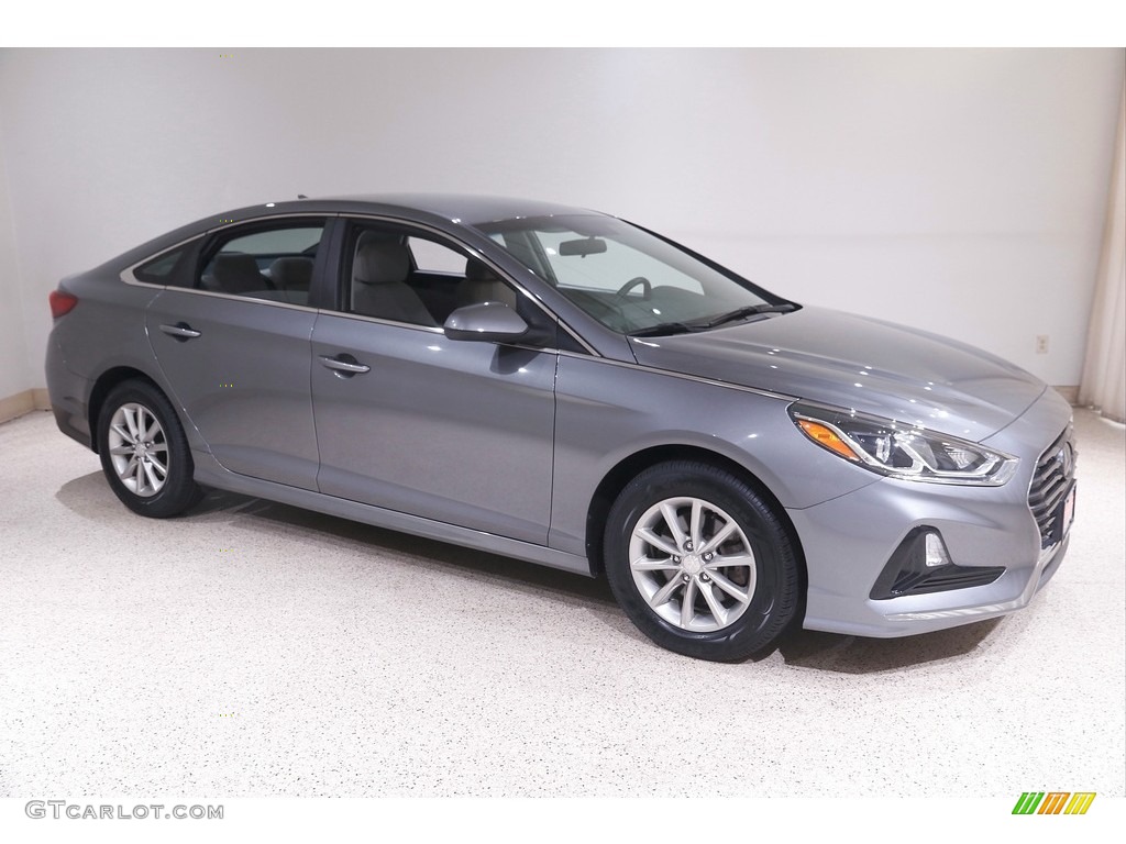 2019 Sonata SE - Machine Gray / Gray photo #1