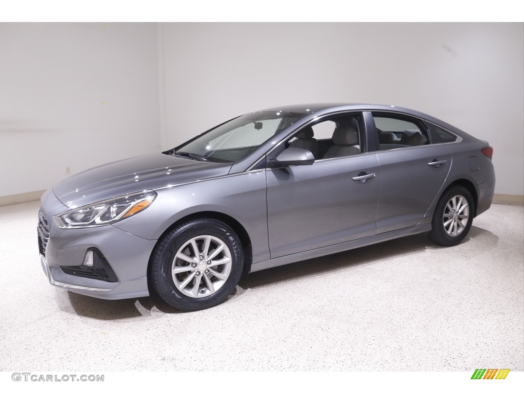 2019 Sonata SE - Machine Gray / Gray photo #3