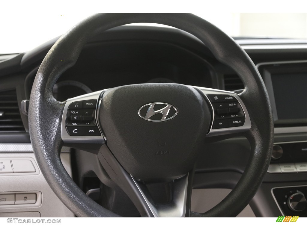 2019 Sonata SE - Machine Gray / Gray photo #7