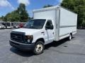 2017 Oxford White Ford E Series Cutaway E350 Cutaway Commercial Moving Truck  photo #1