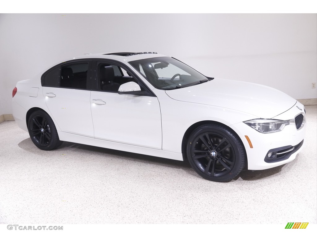 2016 3 Series 328i xDrive Sedan - Alpine White / Black photo #1