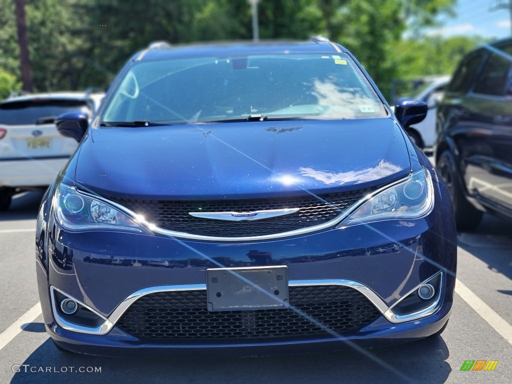 2019 Pacifica Touring L - Jazz Blue Pearl / Black/Alloy photo #2