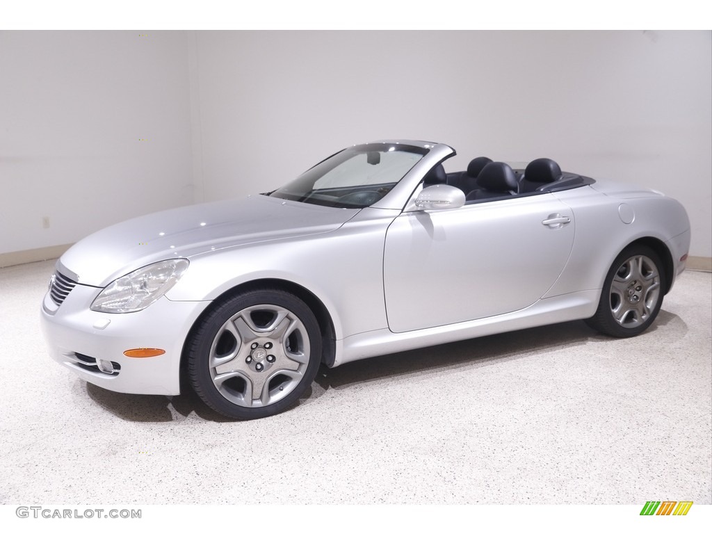 2008 SC 430 Convertible - Mercury Metallic / Black photo #4