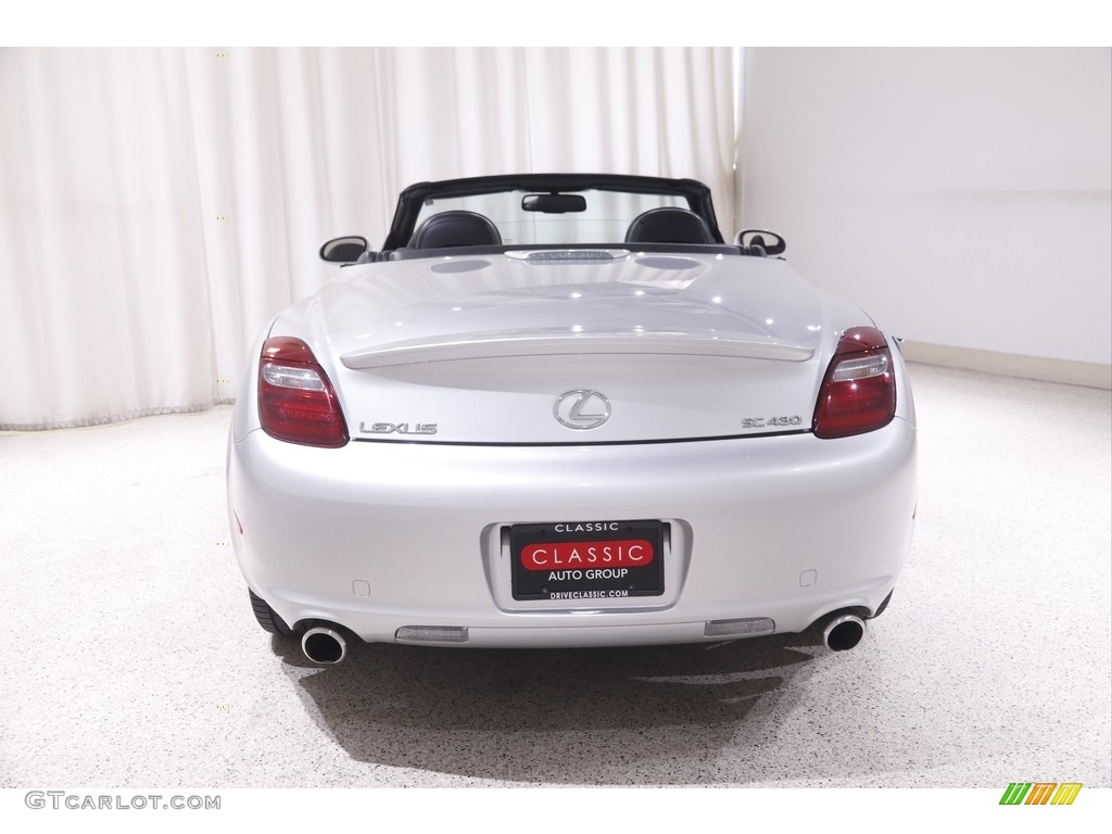 2008 SC 430 Convertible - Mercury Metallic / Black photo #25