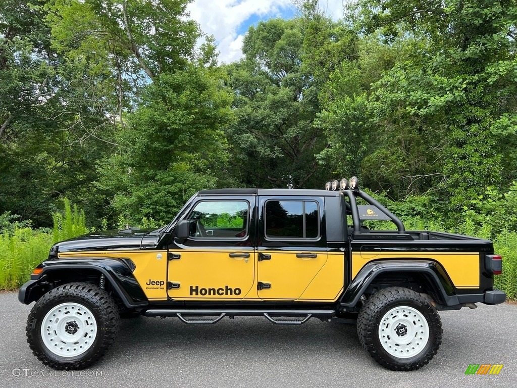 Black 2020 Jeep Gladiator Overland 4x4 Exterior Photo #144389938