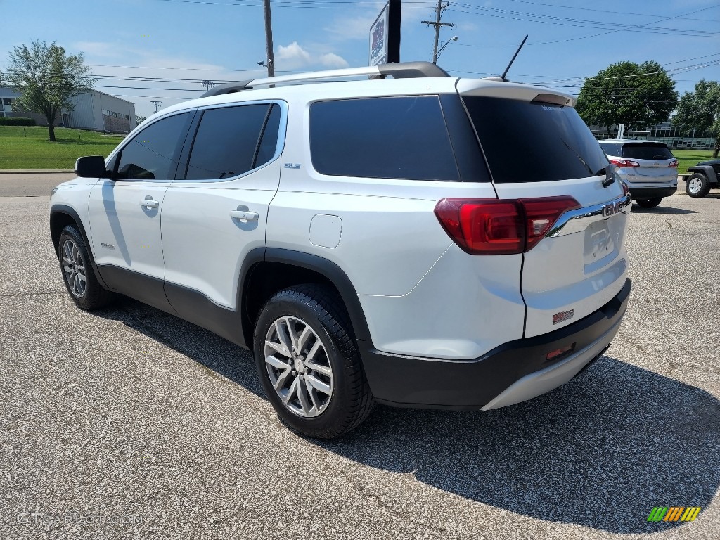White Frost Tricoat 2017 GMC Acadia SLE Exterior Photo #144389956