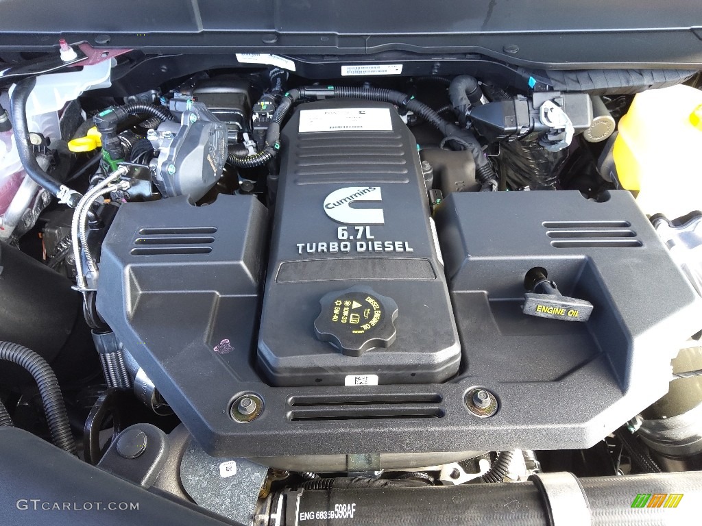 2022 Ram 2500 Big Horn Mega Cab 4x4 6.7 Liter OHV 24-Valve Cummins Turbo-Diesel inline 6 Cylinder Engine Photo #144390063