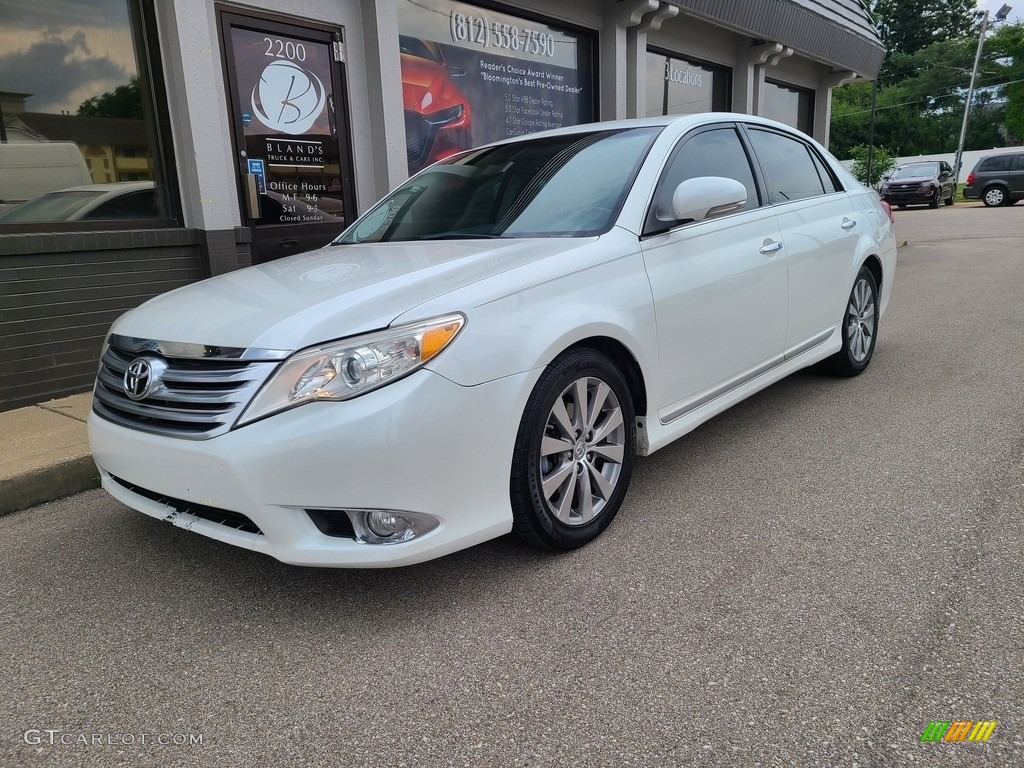 2011 Avalon Limited - Blizzard White Pearl / Ivory photo #2