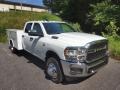 Bright White - 3500 Tradesman Crew Cab 4x4 Chassis Photo No. 4