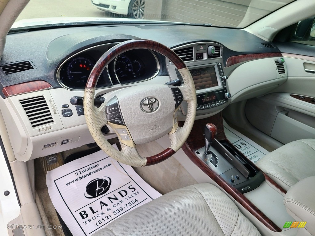 2011 Avalon Limited - Blizzard White Pearl / Ivory photo #9