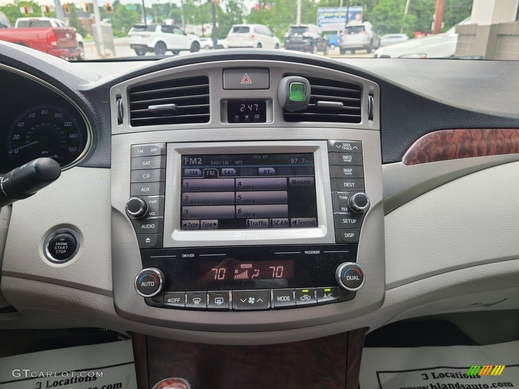 2011 Avalon Limited - Blizzard White Pearl / Ivory photo #20
