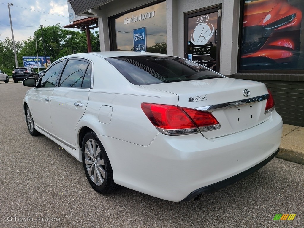 2011 Avalon Limited - Blizzard White Pearl / Ivory photo #38