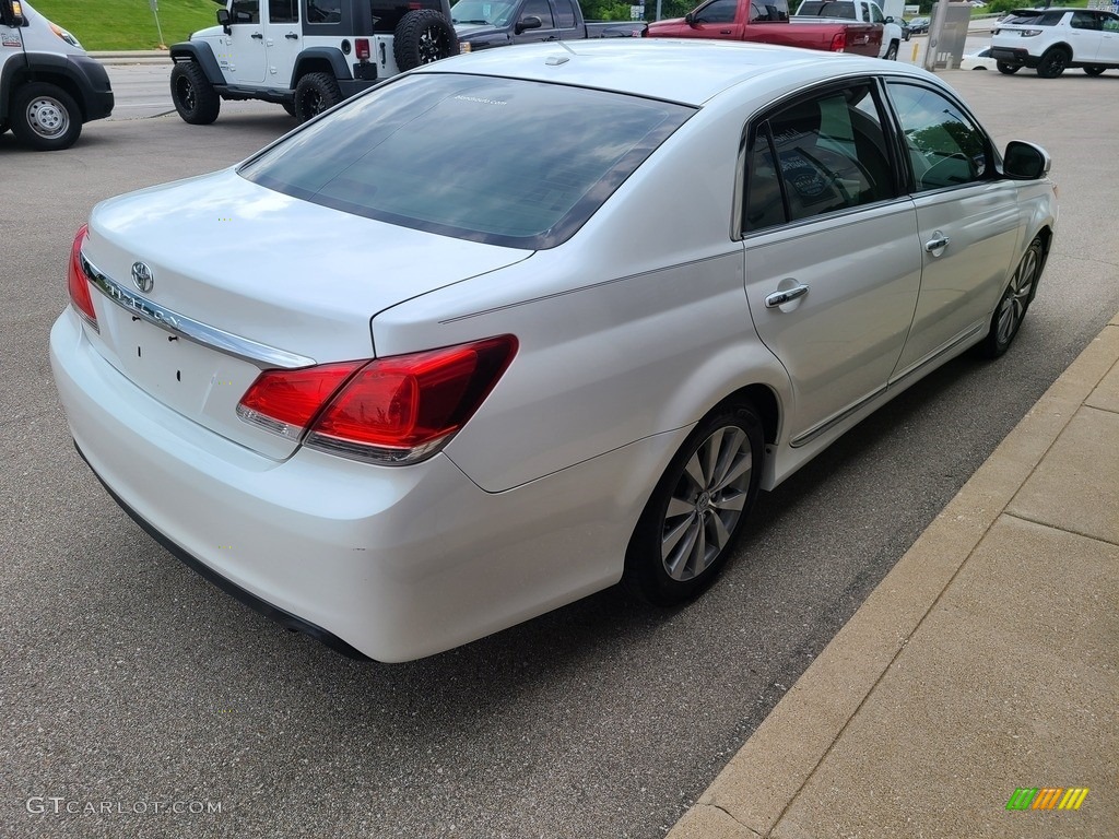 2011 Avalon Limited - Blizzard White Pearl / Ivory photo #42