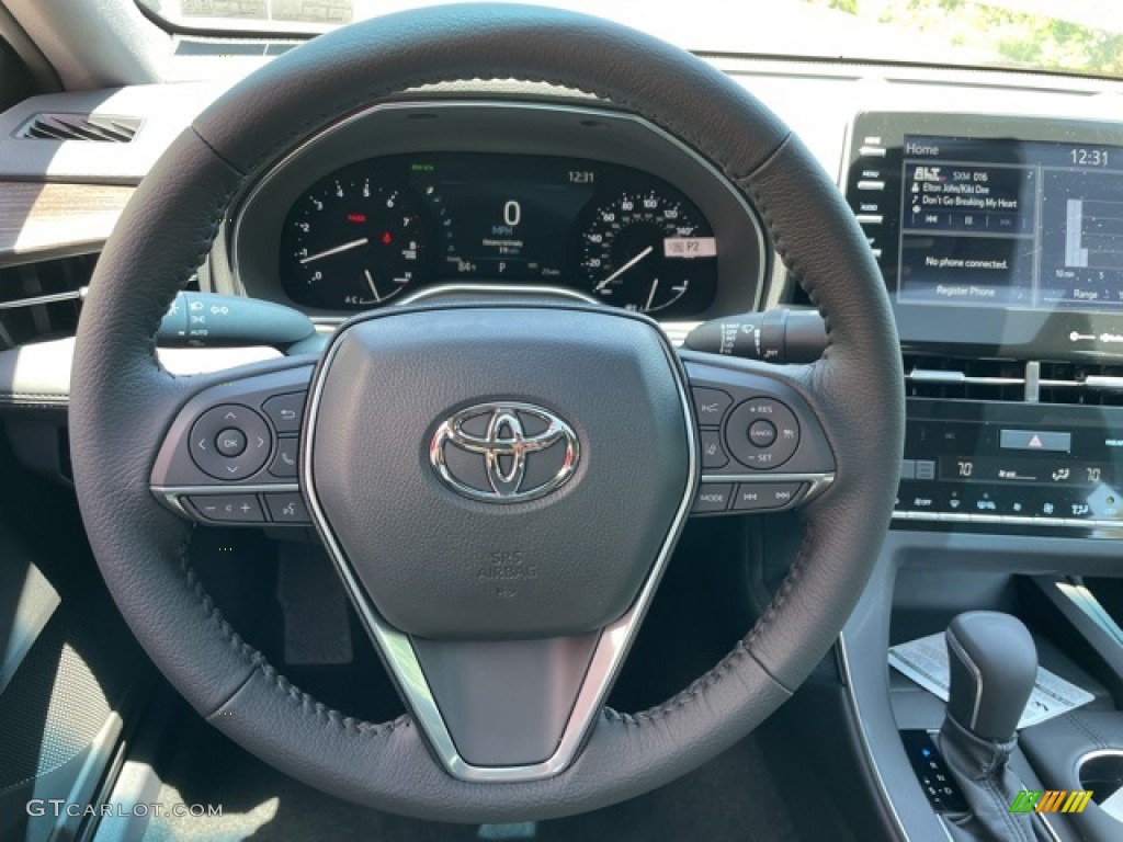 2022 Toyota Avalon XLE Black Steering Wheel Photo #144392217