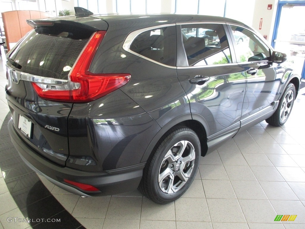 2019 CR-V EX AWD - Gunmetal Metallic / Gray photo #7