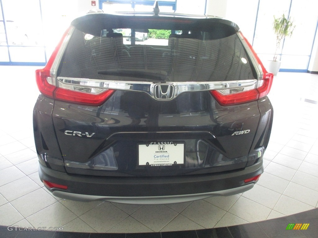 2019 CR-V EX AWD - Gunmetal Metallic / Gray photo #8
