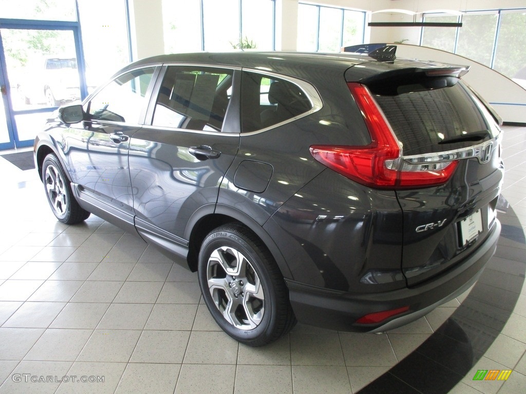2019 CR-V EX AWD - Gunmetal Metallic / Gray photo #9