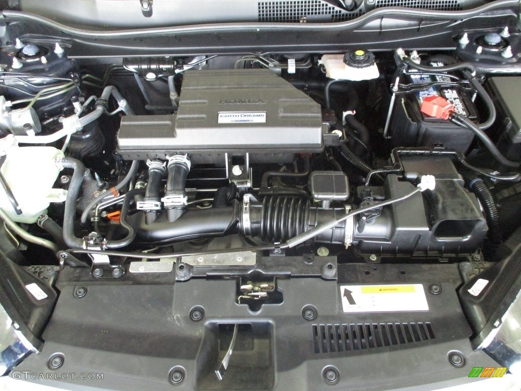 2019 CR-V EX AWD - Gunmetal Metallic / Gray photo #14