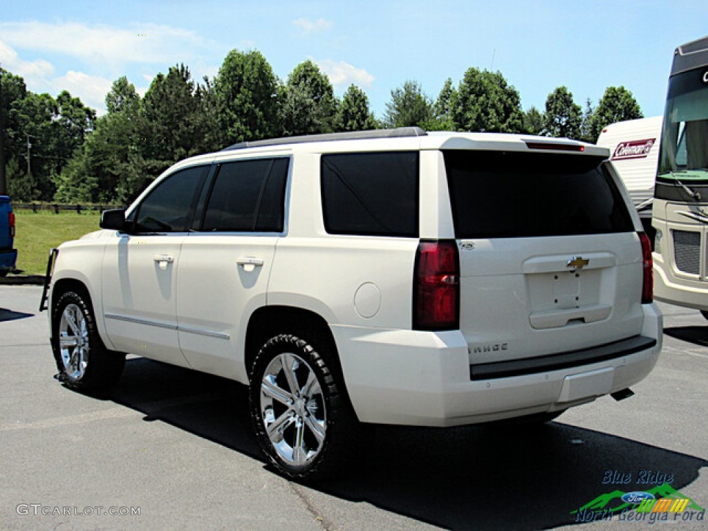 2015 Tahoe LT 4WD - White Diamond Tricoat / Cocoa/Dune photo #3