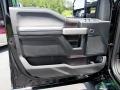 Black 2021 Ford F350 Super Duty Lariat Crew Cab 4x4 Door Panel