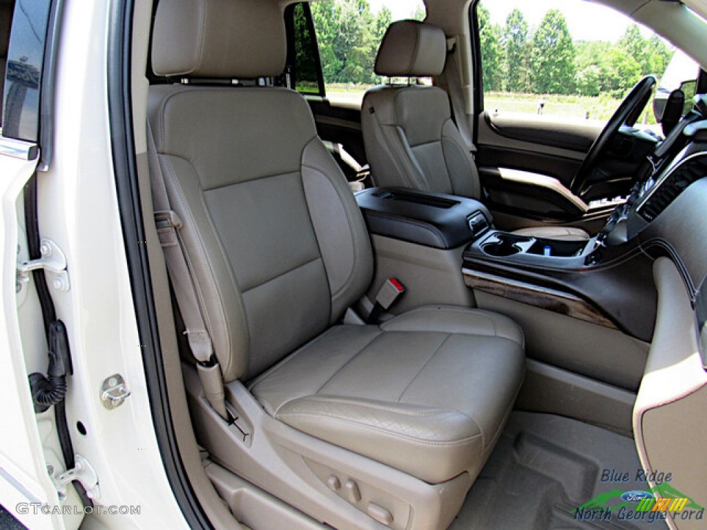 2015 Tahoe LT 4WD - White Diamond Tricoat / Cocoa/Dune photo #12