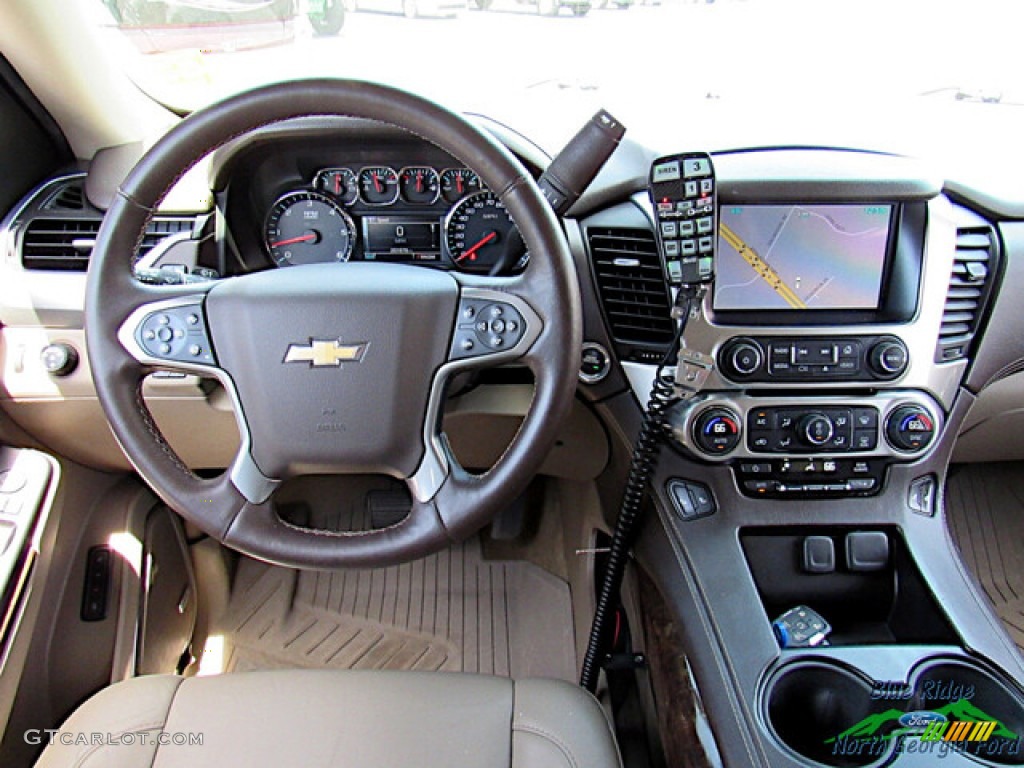 2015 Tahoe LT 4WD - White Diamond Tricoat / Cocoa/Dune photo #16