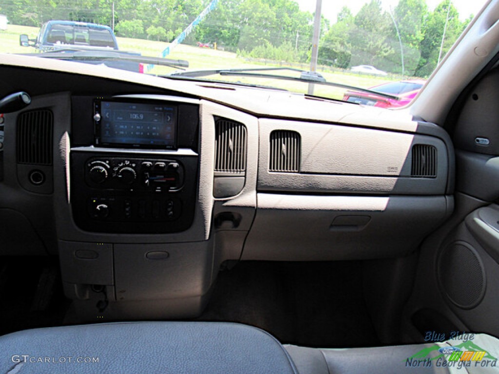 2003 Ram 3500 ST Quad Cab 4x4 - Bright Silver Metallic / Taupe photo #17