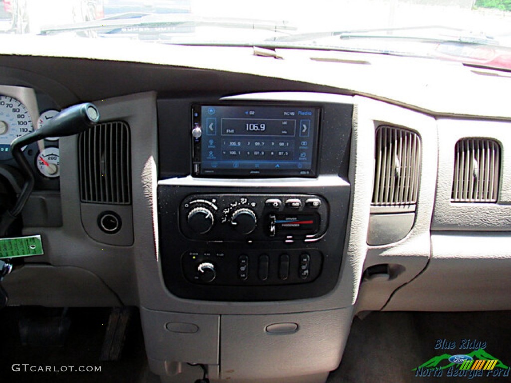 2003 Ram 3500 ST Quad Cab 4x4 - Bright Silver Metallic / Taupe photo #18