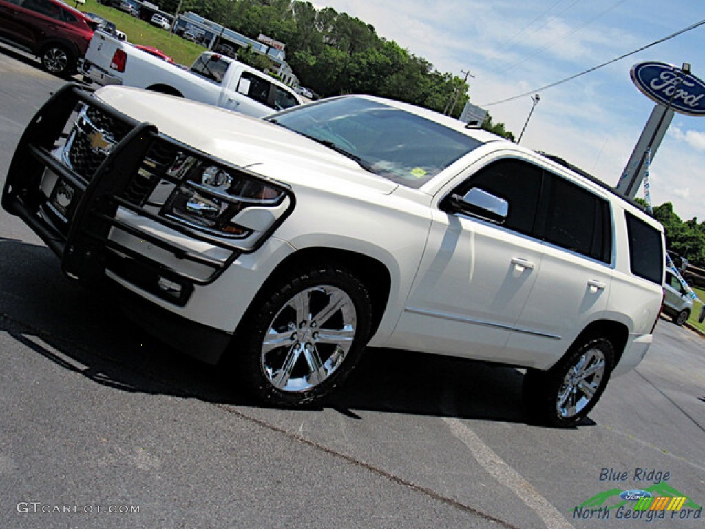 2015 Tahoe LT 4WD - White Diamond Tricoat / Cocoa/Dune photo #28