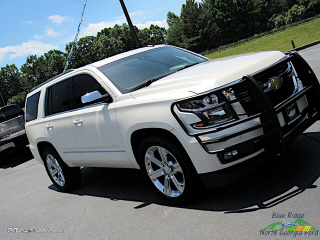 2015 Tahoe LT 4WD - White Diamond Tricoat / Cocoa/Dune photo #29