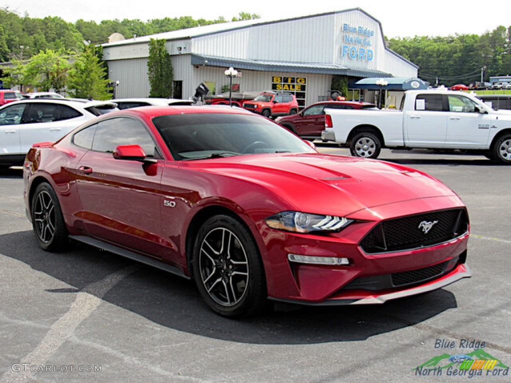 2018 Mustang GT Fastback - Ruby Red / Ebony photo #7